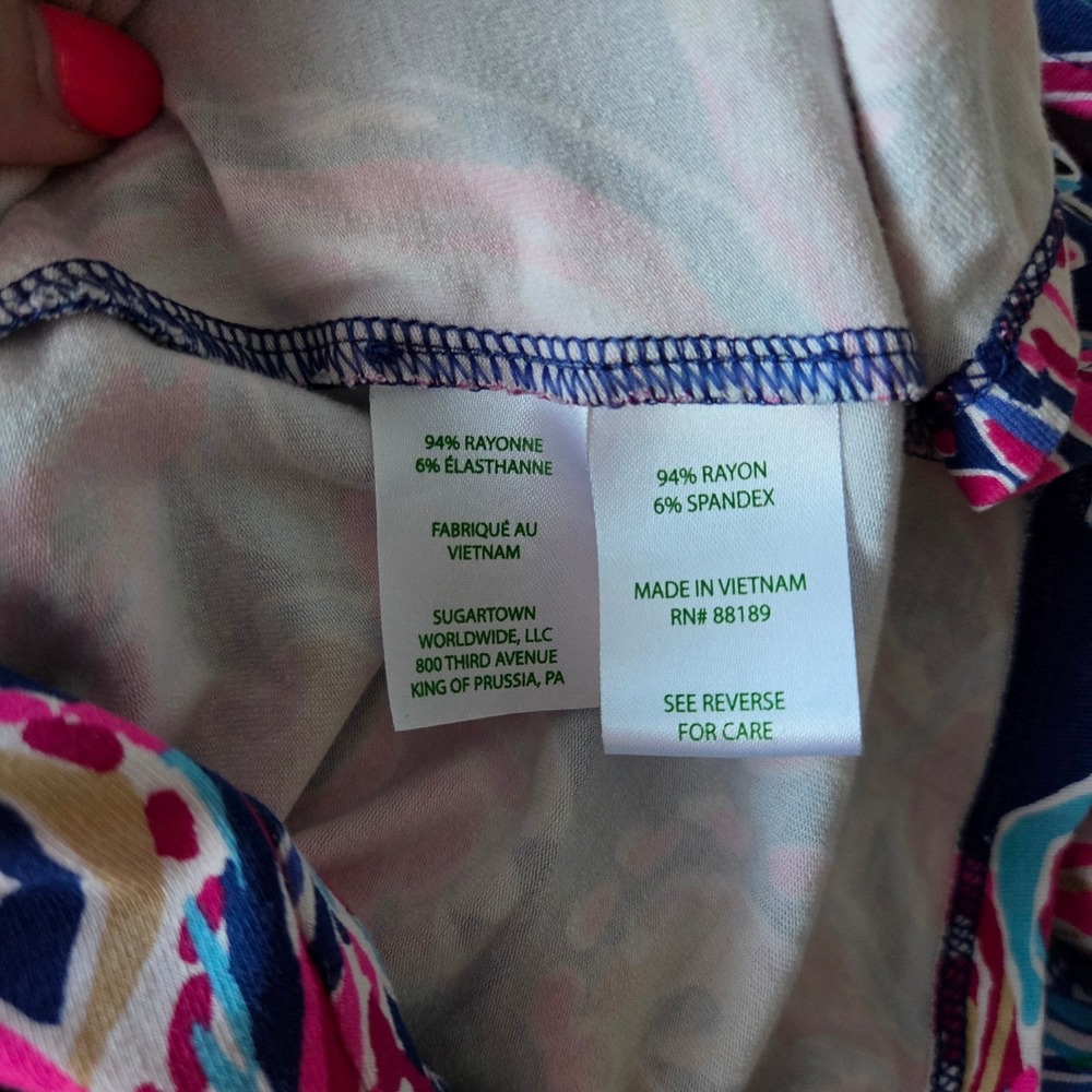 Lilly Pulitzer Romper XL Parigi Boat Neck Romper Resort Wear - Picture 8 of 8